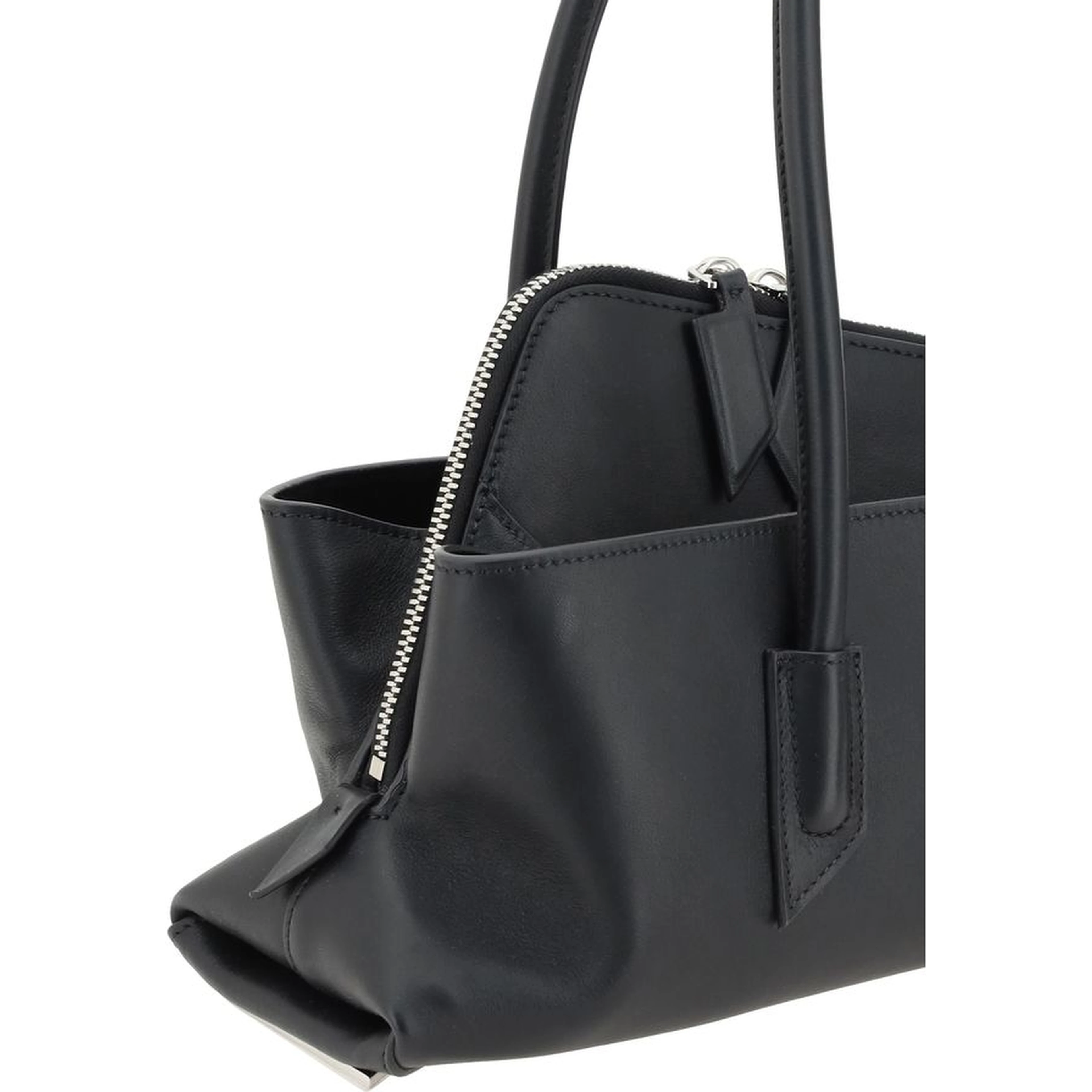 Black Calf Leather Bos Taurus Shoulder Bag