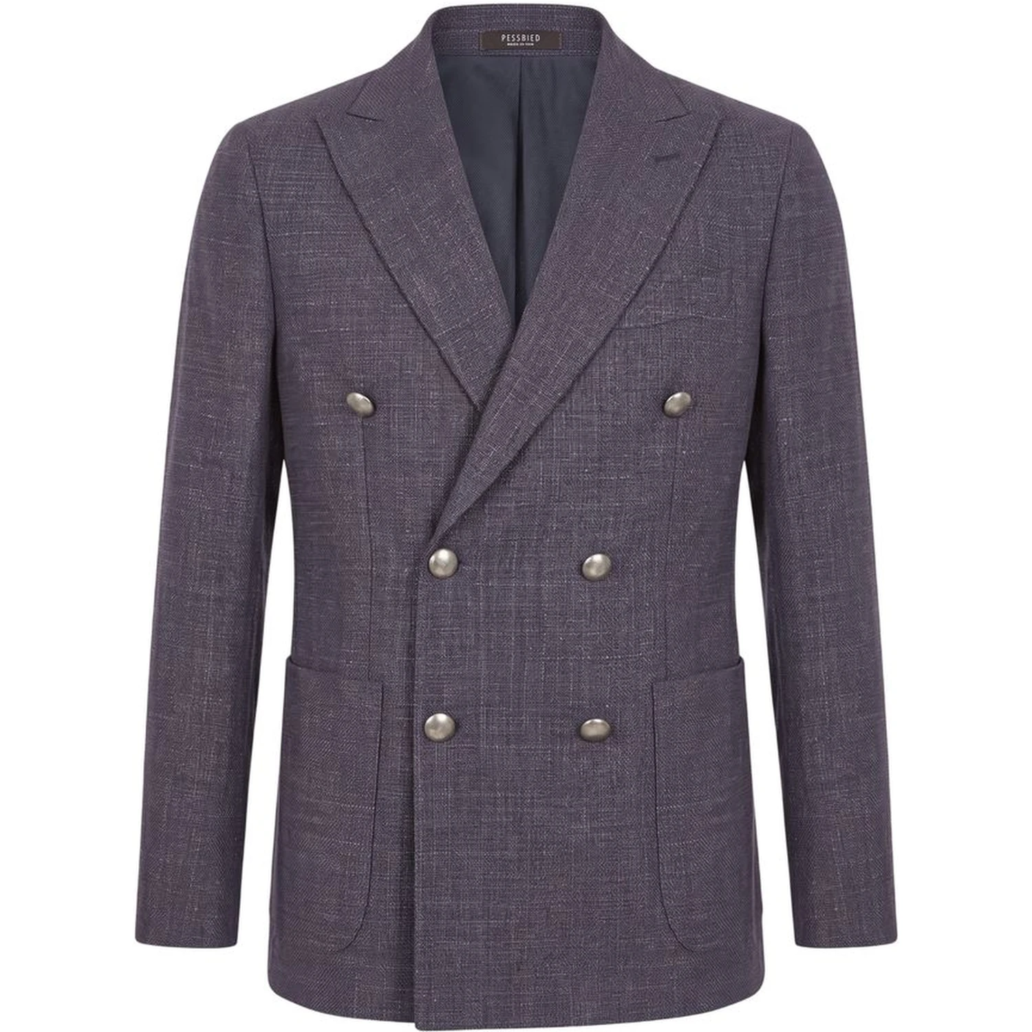 Gray Polyester Jackets & Coat