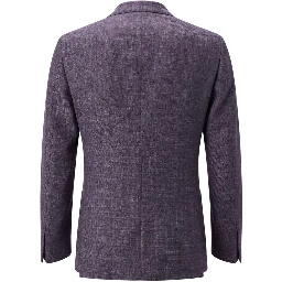 Gray Polyester Jackets & Coat