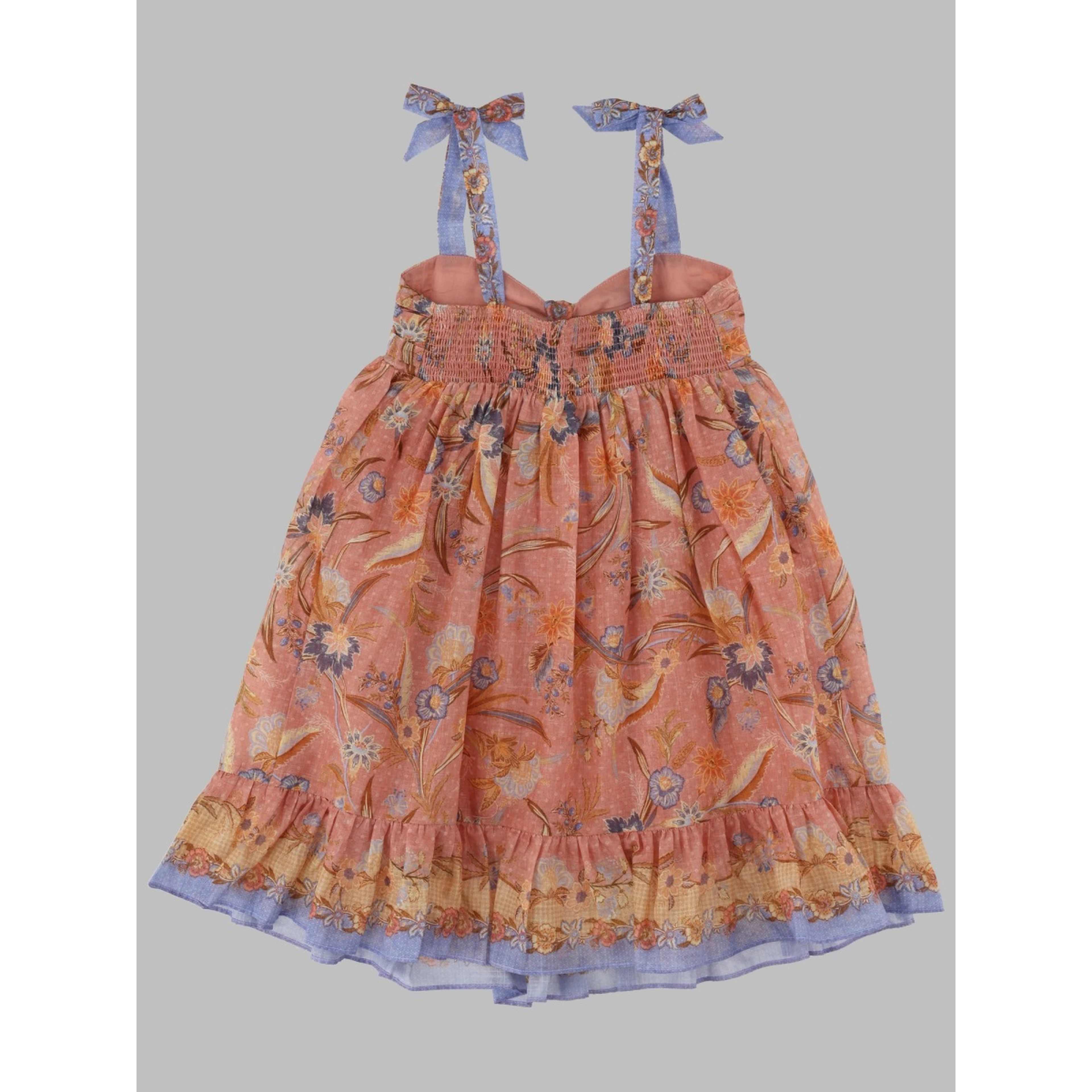 indra kids tie front dress