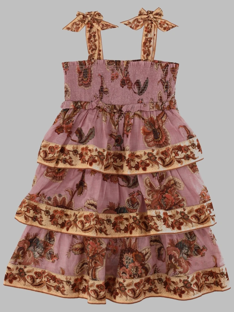 aster kids tiered dress