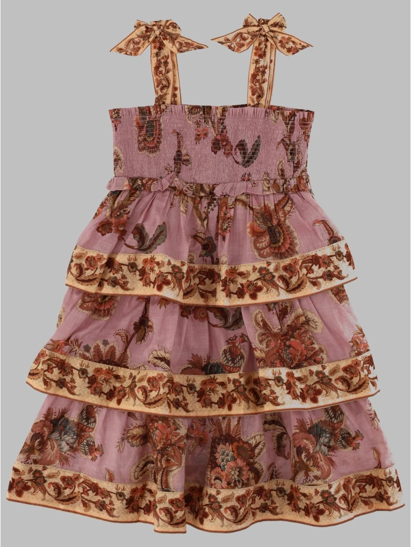 aster kids tiered dress