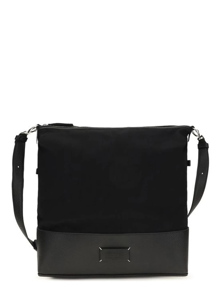 Black Calf Leather Bos Taurus Shoulder Bag