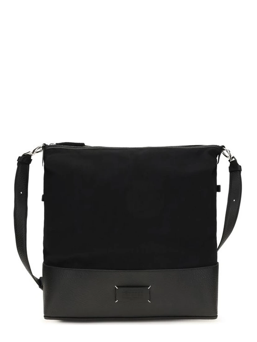 Black Calf Leather Bos Taurus Shoulder Bag