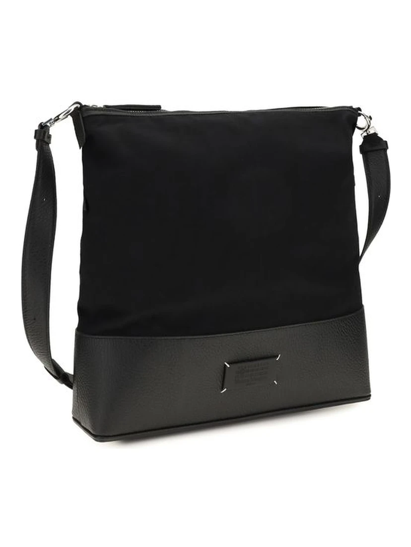 Black Calf Leather Bos Taurus Shoulder Bag