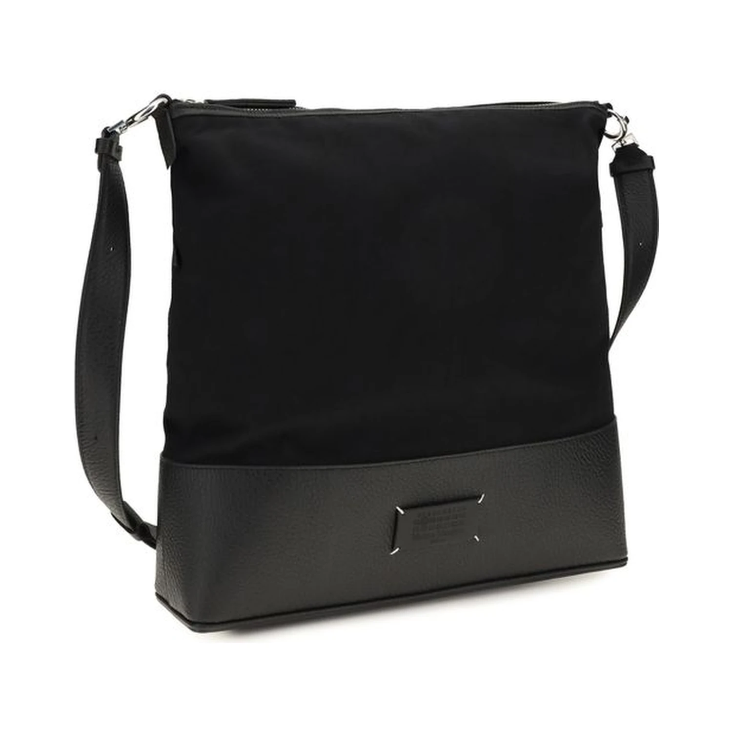 Black Calf Leather Bos Taurus Shoulder Bag