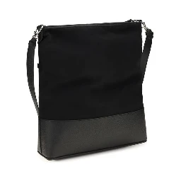 Black Calf Leather Bos Taurus Shoulder Bag