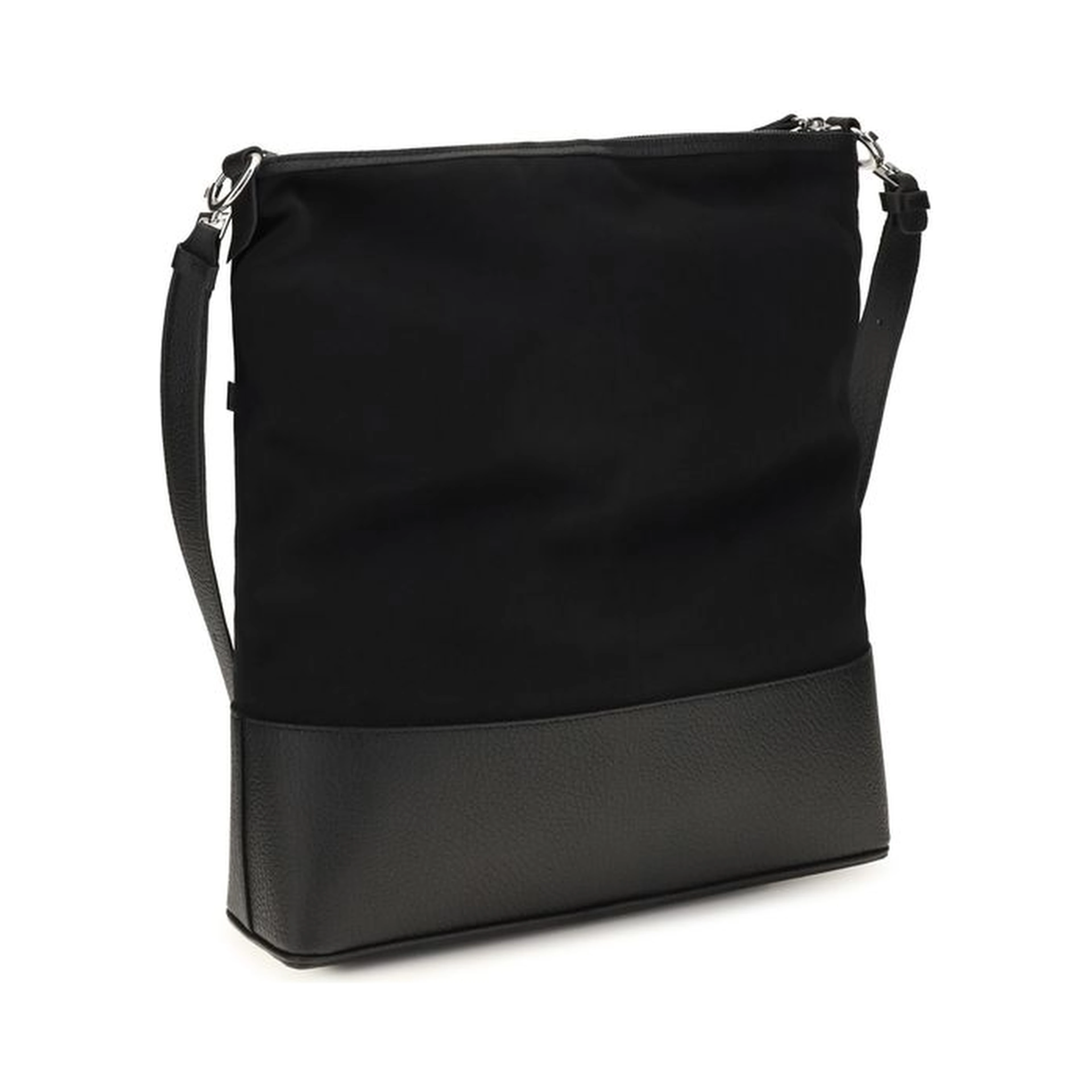 Black Calf Leather Bos Taurus Shoulder Bag