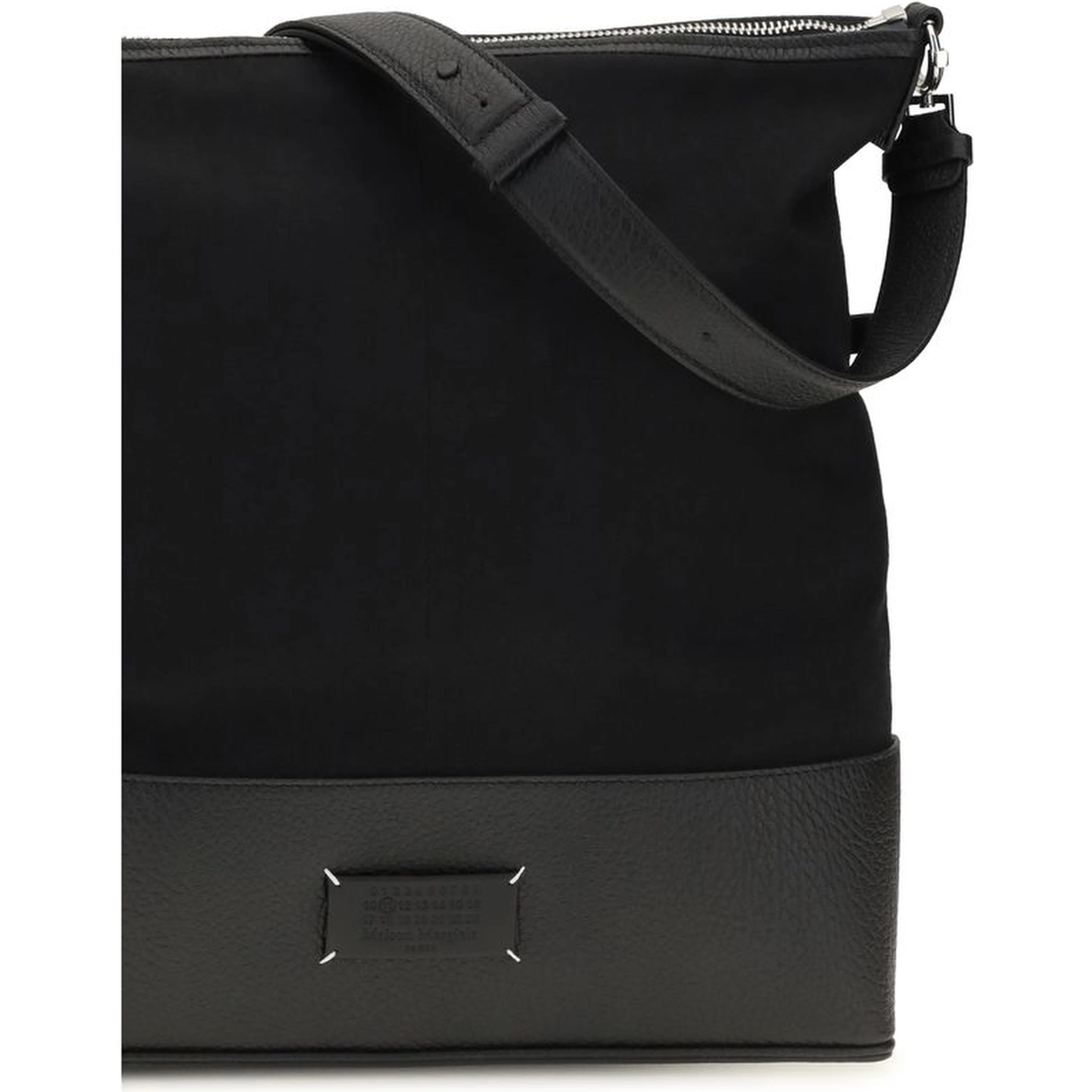 Black Calf Leather Bos Taurus Shoulder Bag