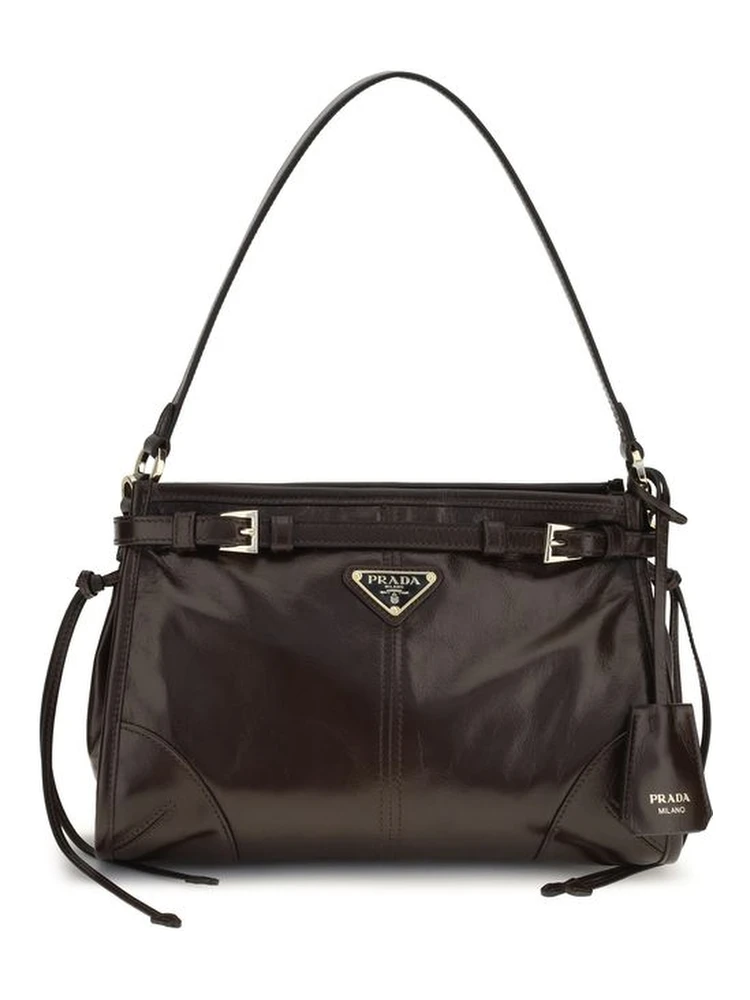 Brown Calf Leather Bos Taurus Handbag