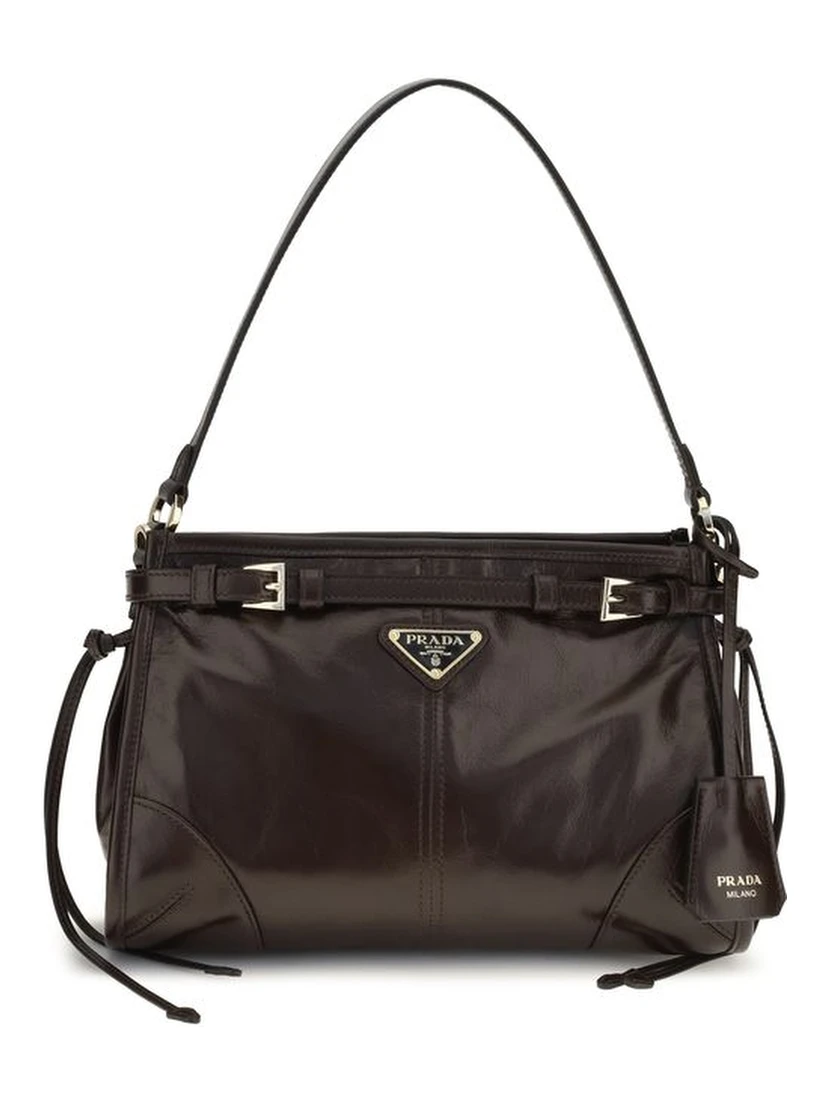 Brown Calf Leather Bos Taurus Handbag