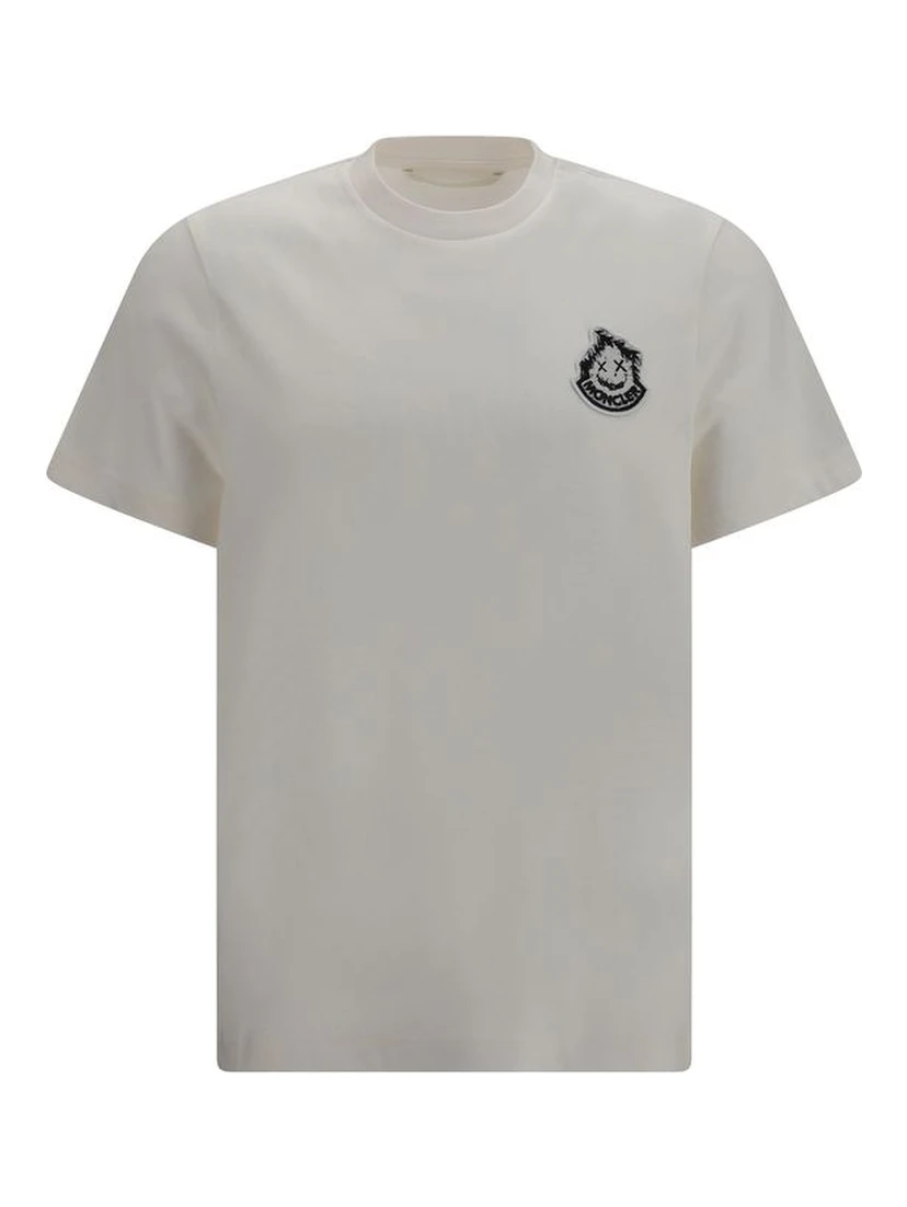 Beige Cotton T-Shirt