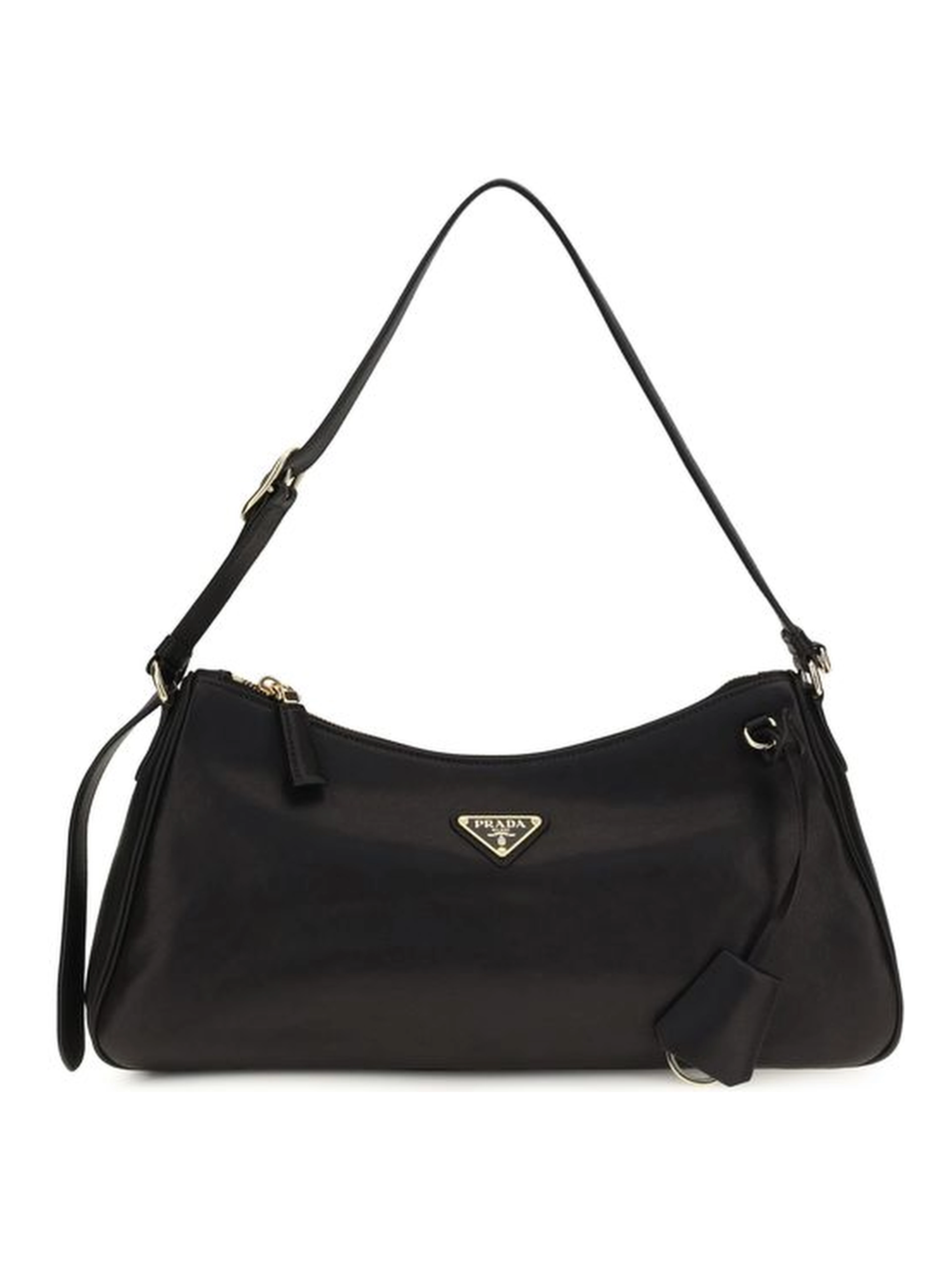 Black Calf Leather Bos Taurus Shoulder Bag
