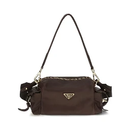 Brown Napa Leather / Calf Bos Taurus Shoulder Bag