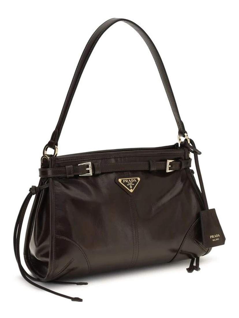 Brown Calf Leather Bos Taurus Handbag