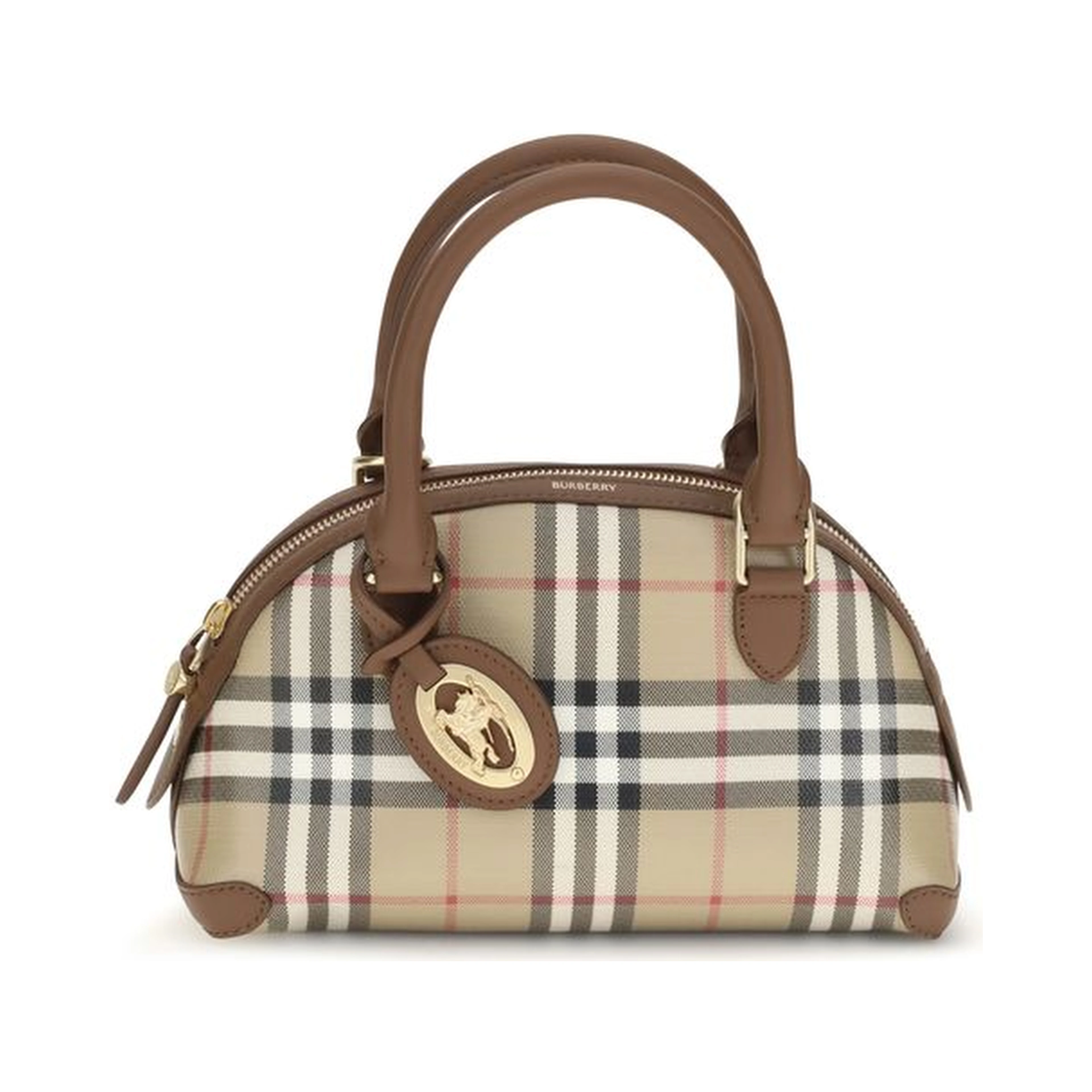 Beige Canvas Handbag