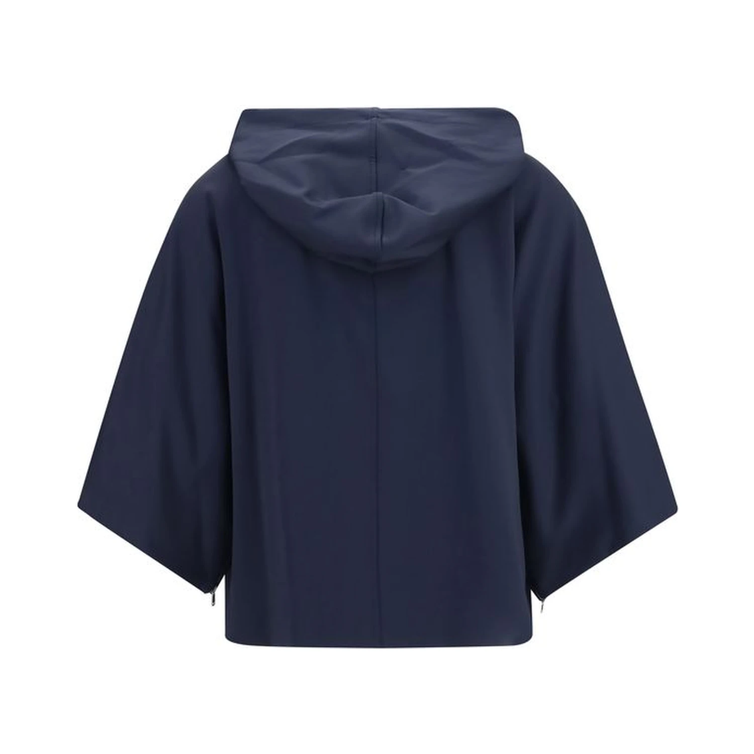 Blue Polyamide Sweatshirt