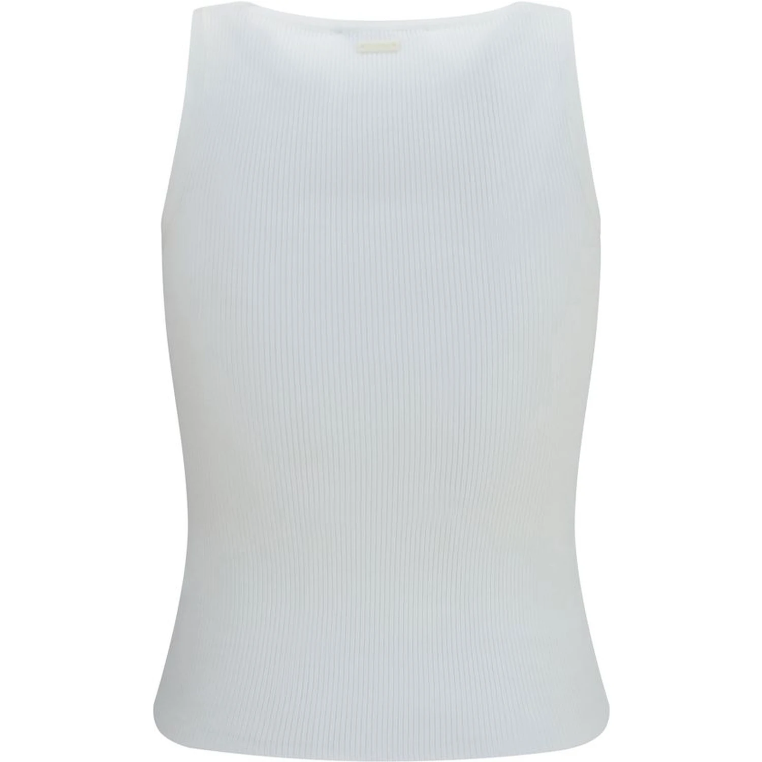 White Viscose Tank Tops