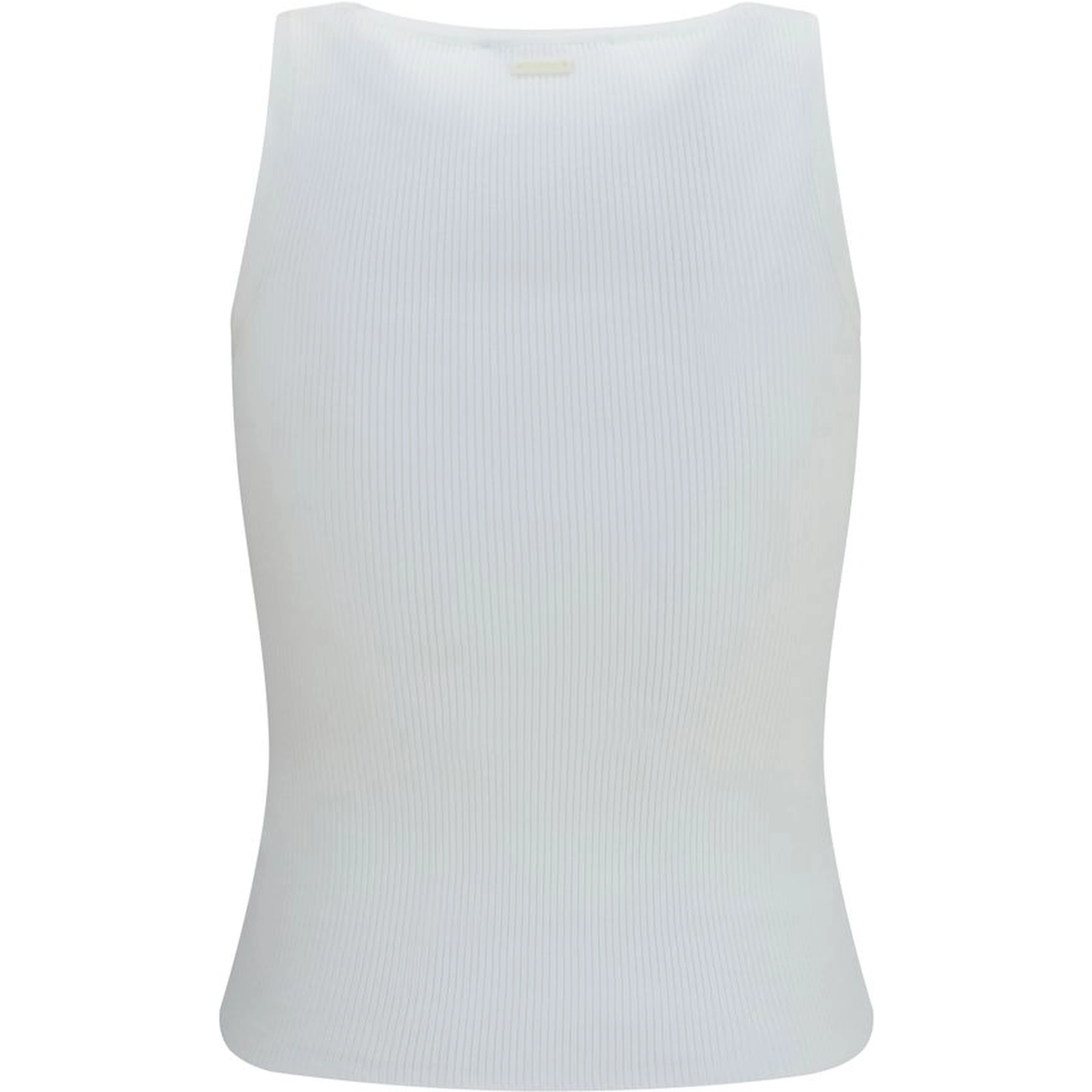 White Viscose Tank Tops