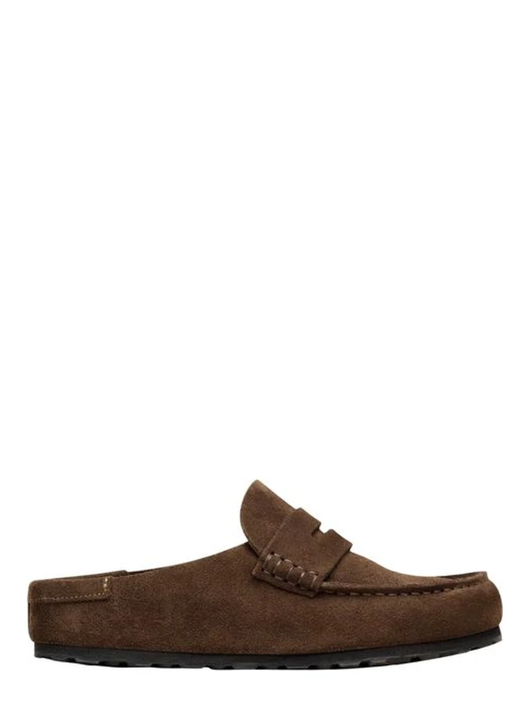 Brown Suede Leather Moccassin