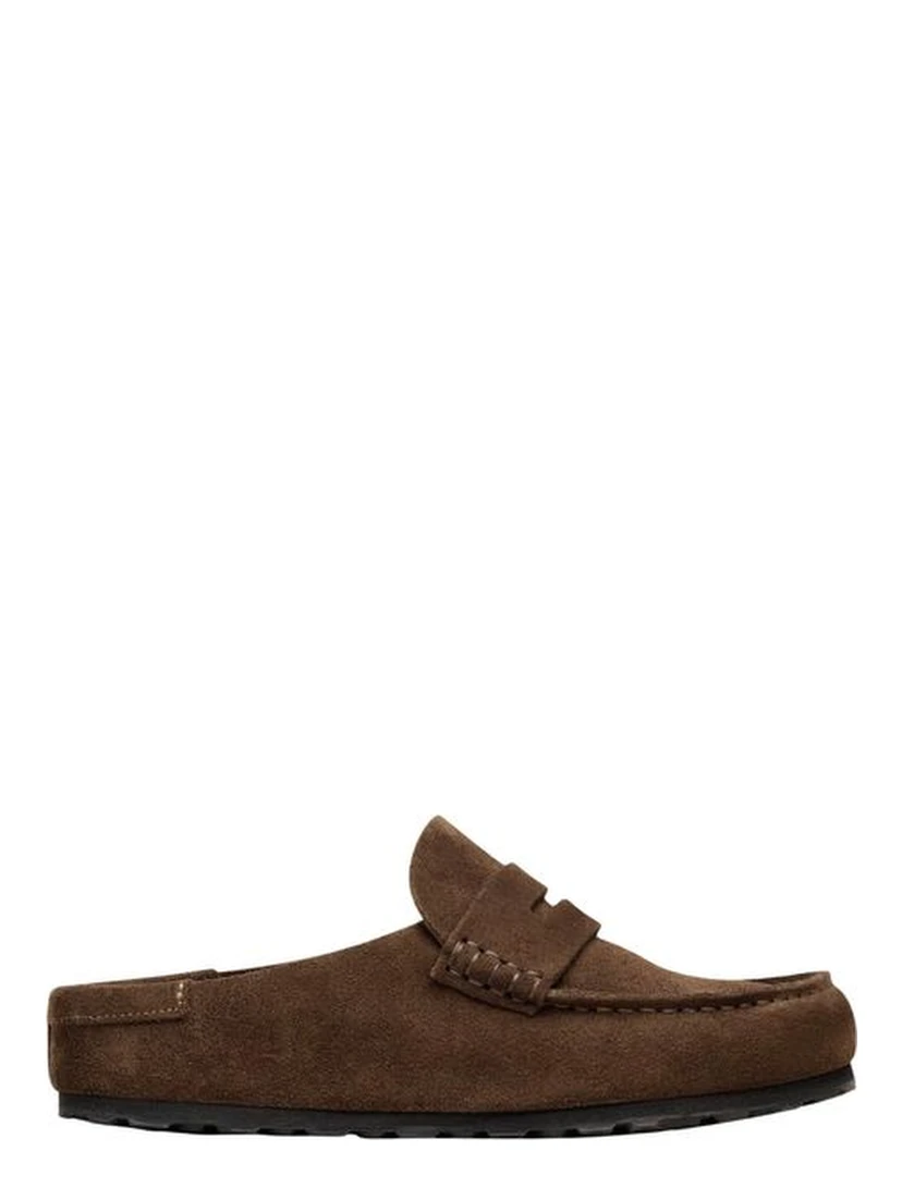 Brown Suede Leather Moccassin