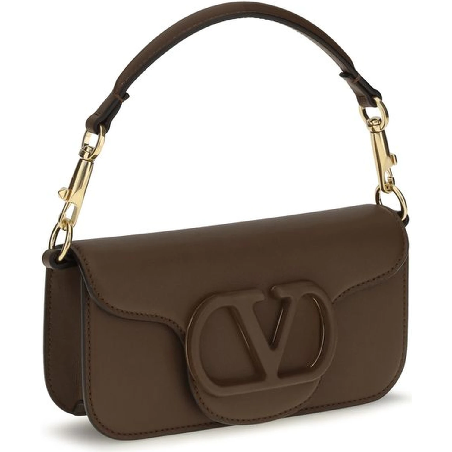 Brown Calf Leather Bos Taurus Shoulder Bag