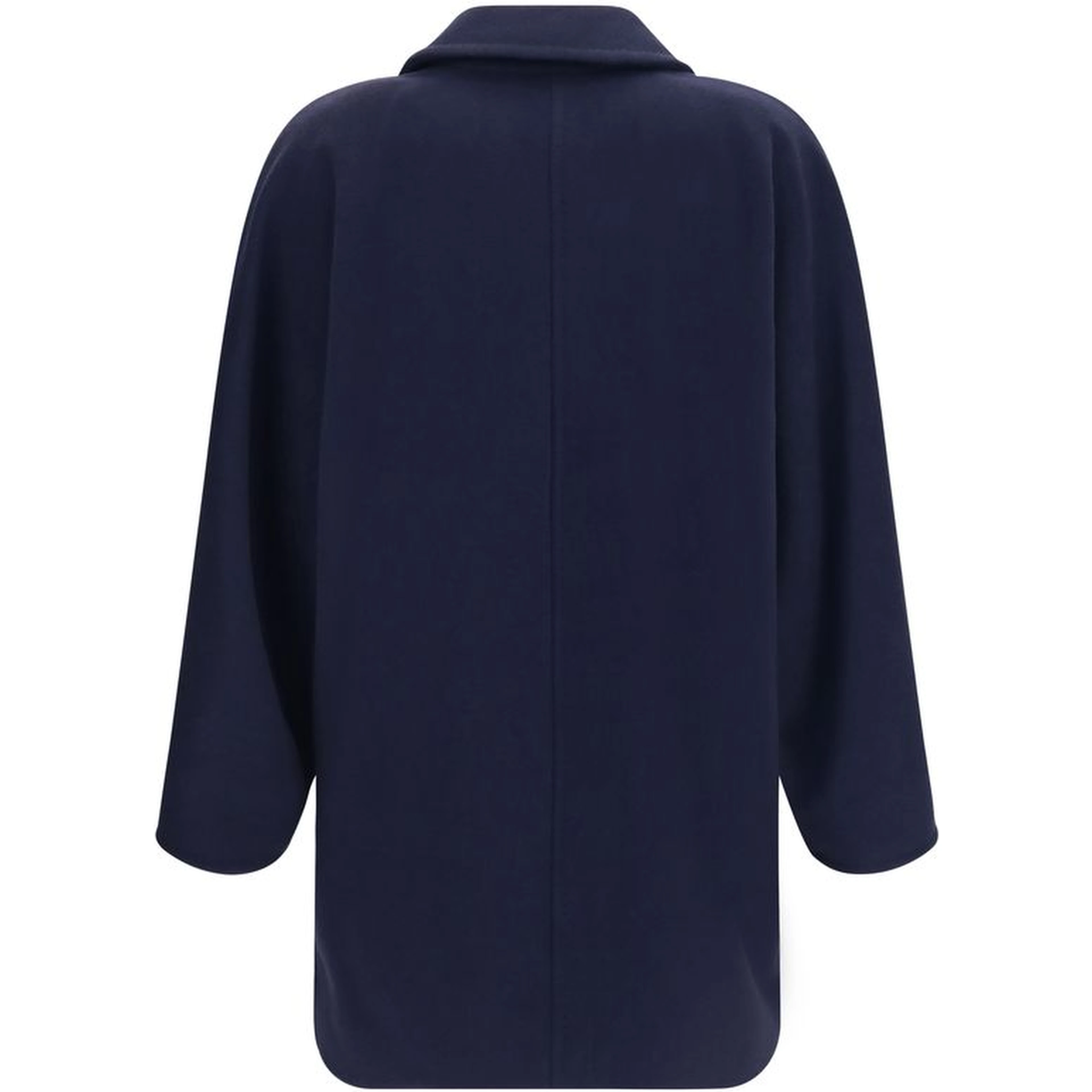 Blue Wool Oves Aries Full-Length Jacket