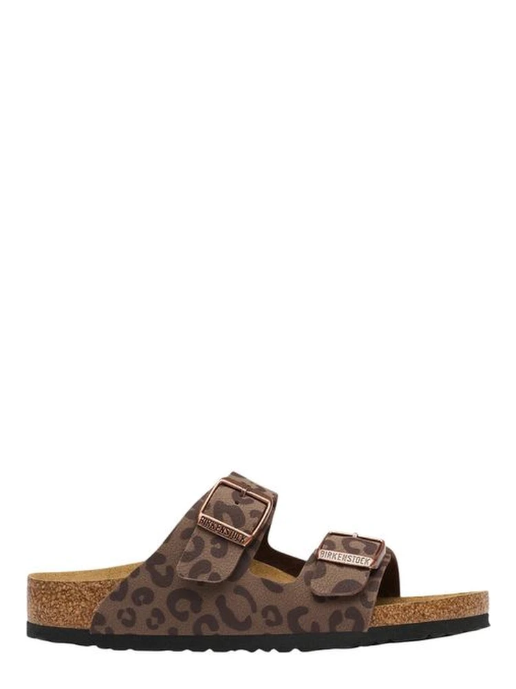 Brown Synthetic Flat Sandals