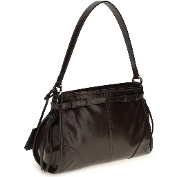 Brown Calf Leather Bos Taurus Handbag