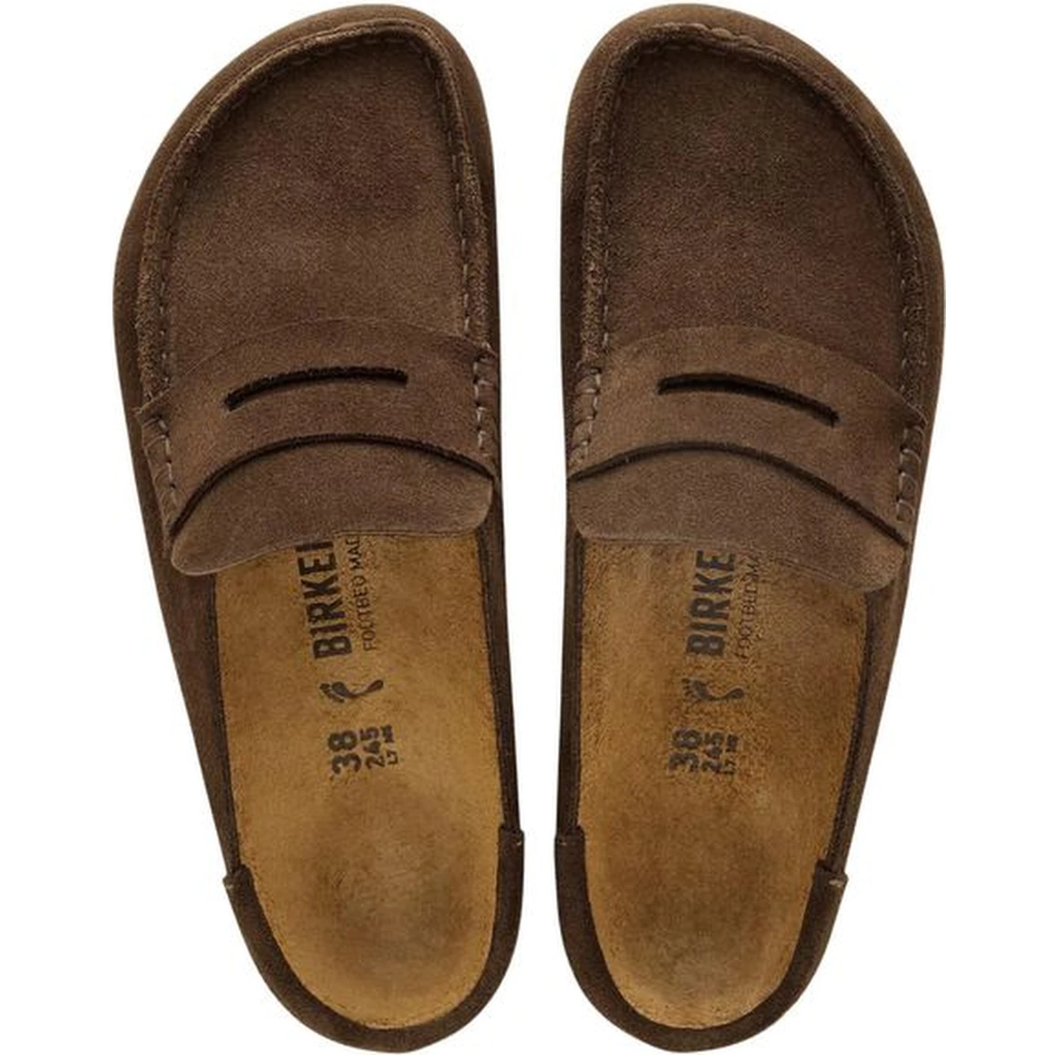 Brown Suede Leather Moccassin