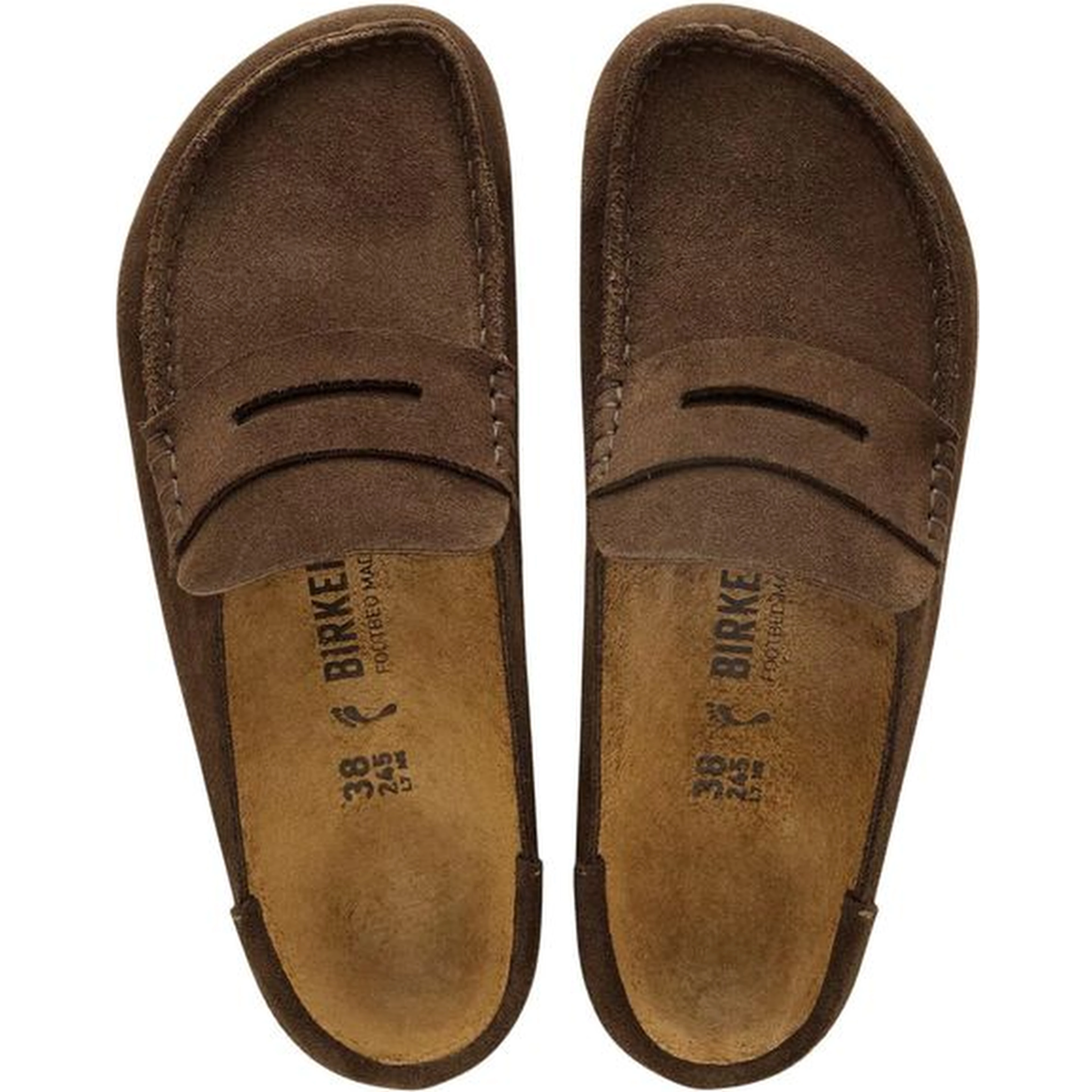 Brown Suede Leather Moccassin