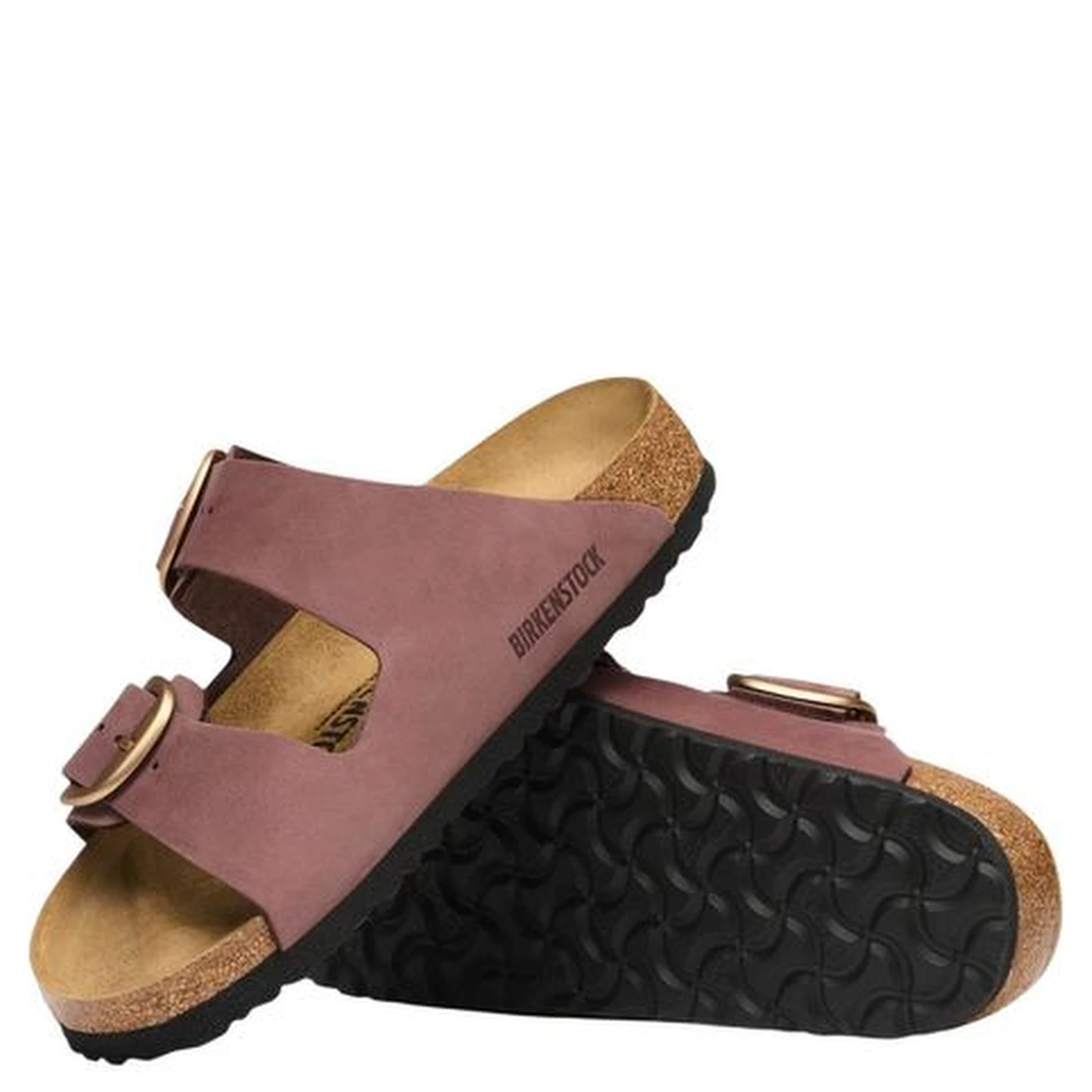 Multicolor Leather Flat Sandals