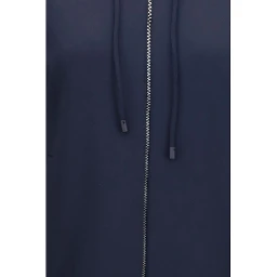 Blue Polyamide Sweatshirt