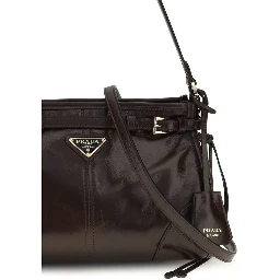 Brown Calf Leather Bos Taurus Handbag