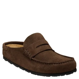 Brown Suede Leather Moccassin