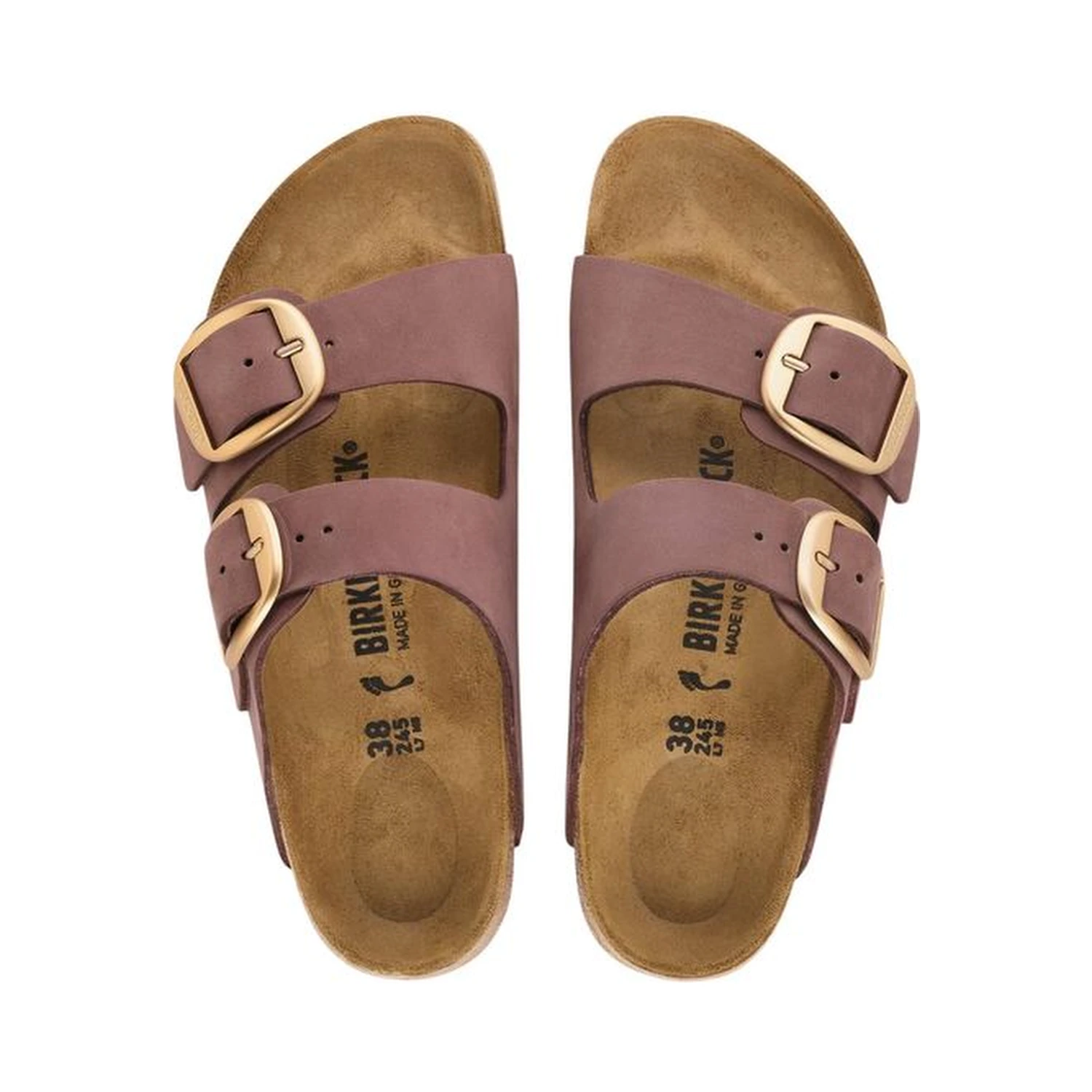 Multicolor Leather Flat Sandals