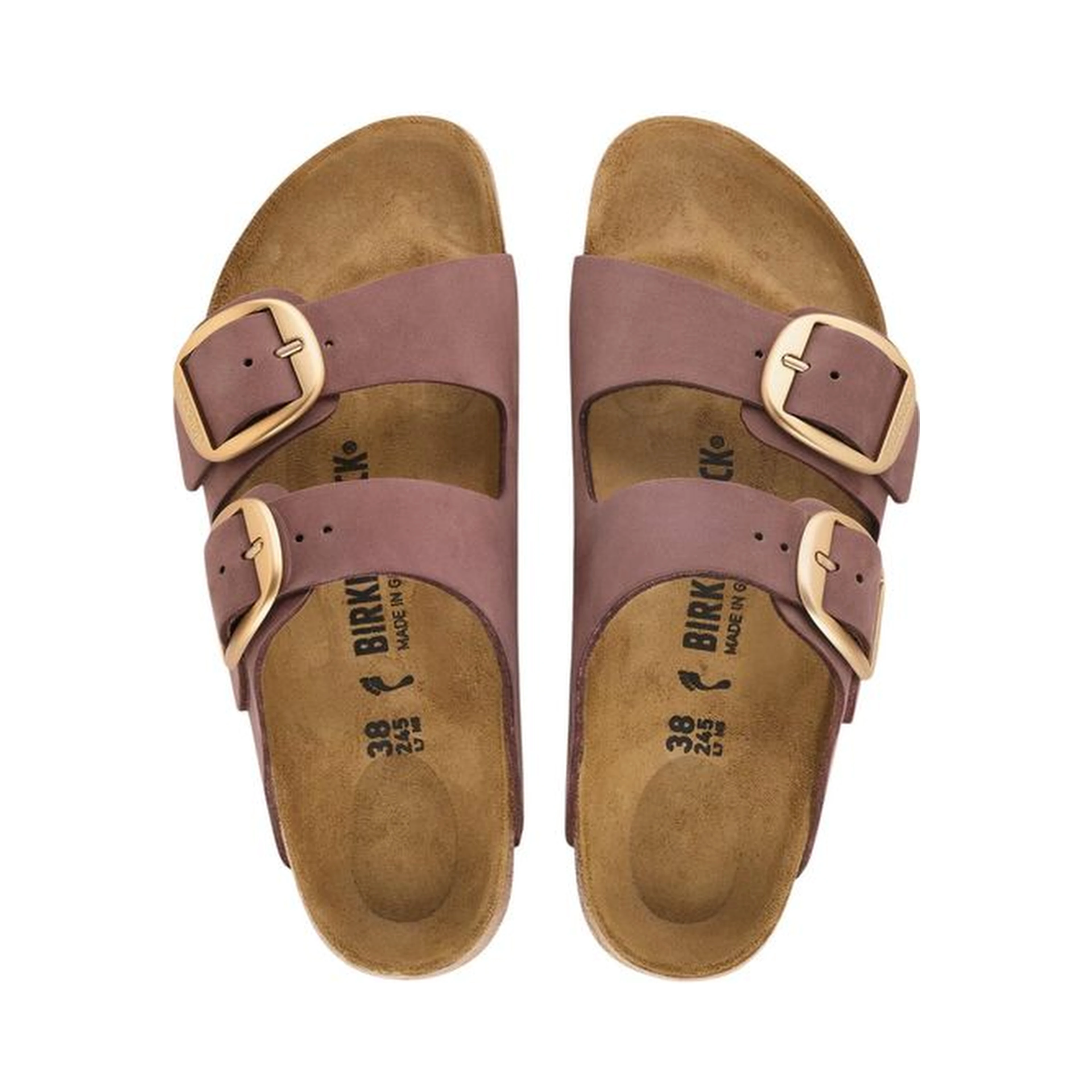 Multicolor Leather Flat Sandals