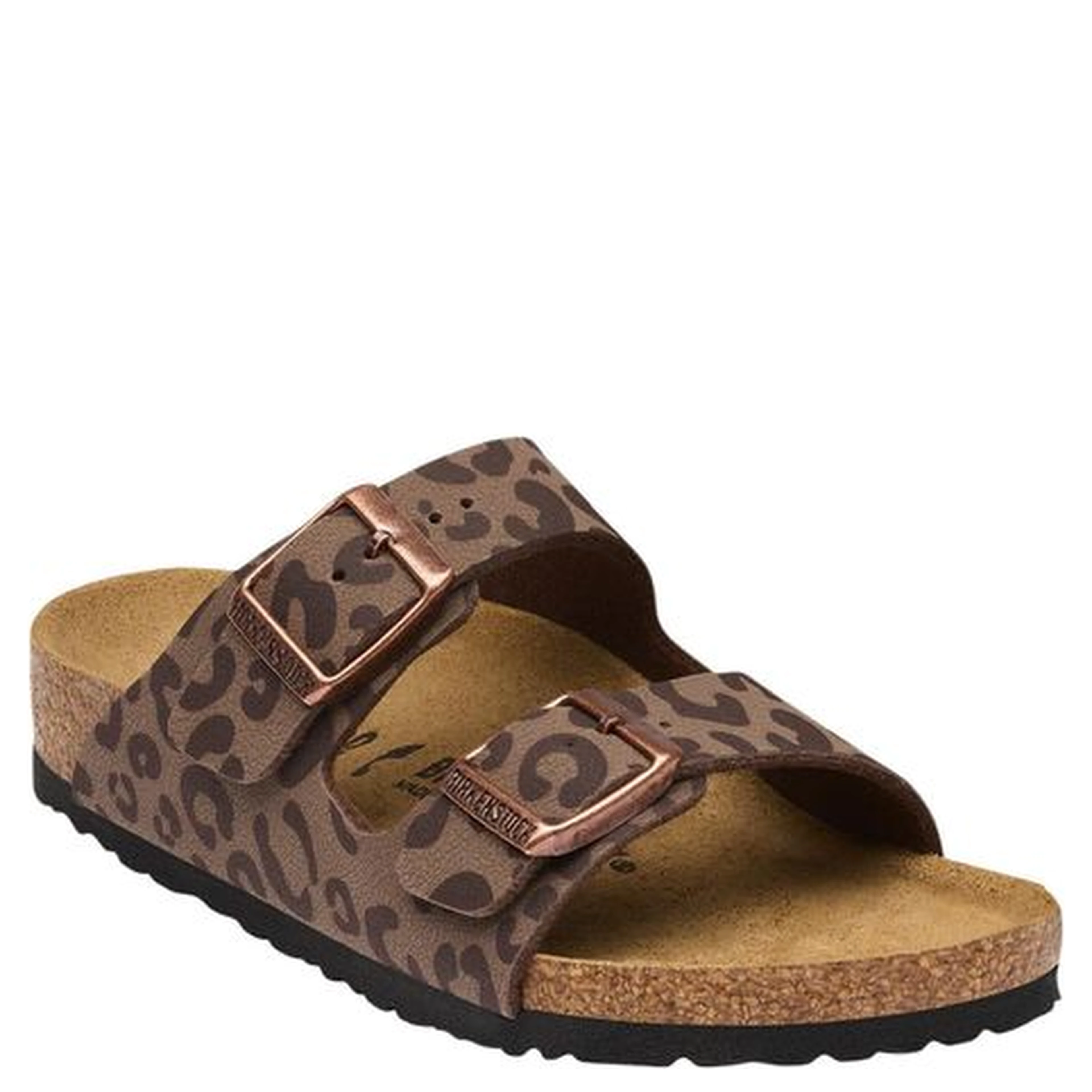 Brown Synthetic Flat Sandals