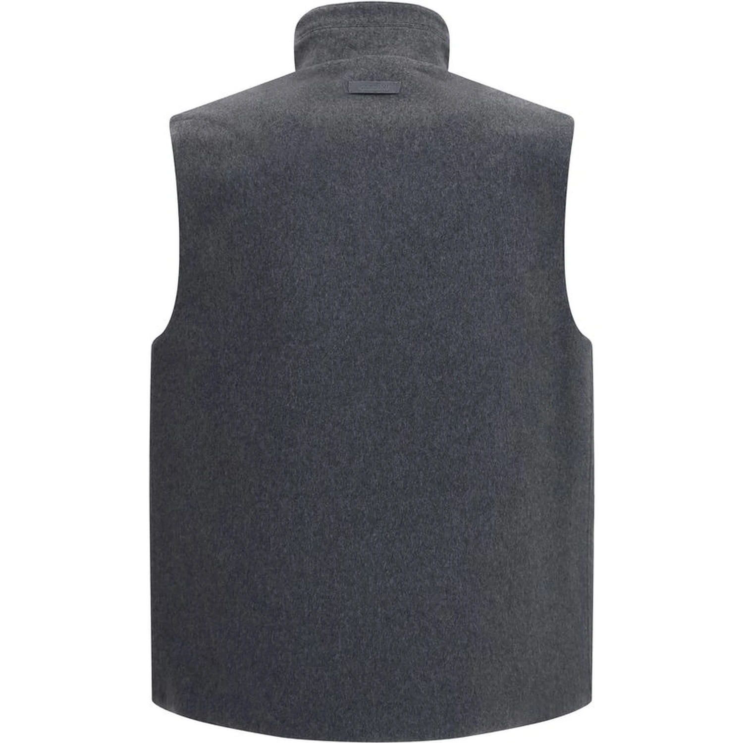 Gray Wool Oves Aries Sleeveless Jacket