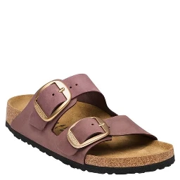 Multicolor Leather Flat Sandals