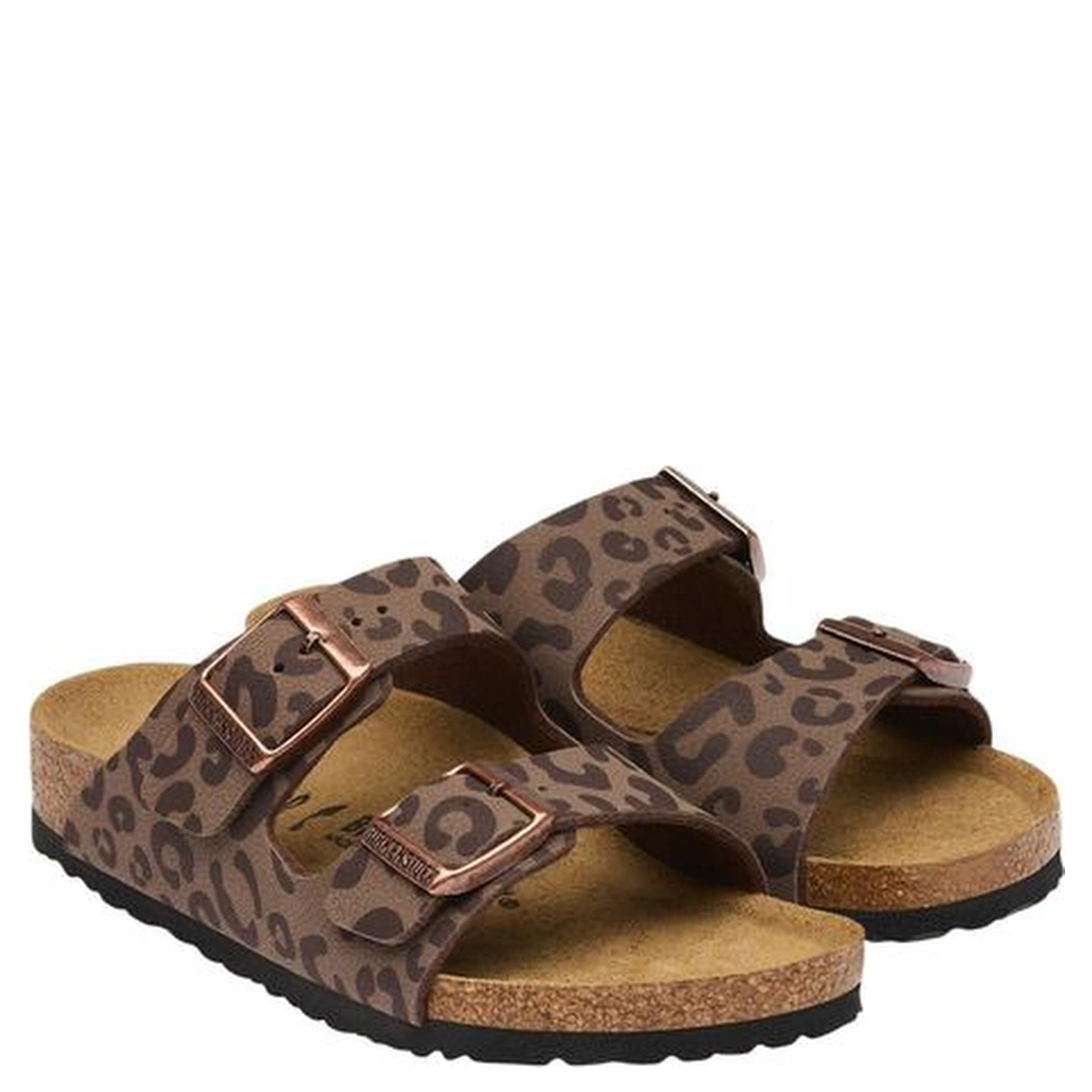 Brown Synthetic Flat Sandals