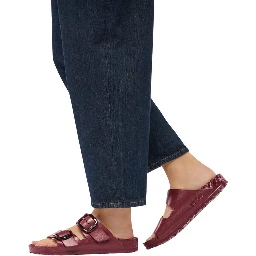 Bordeaux EVA Flat Sandals