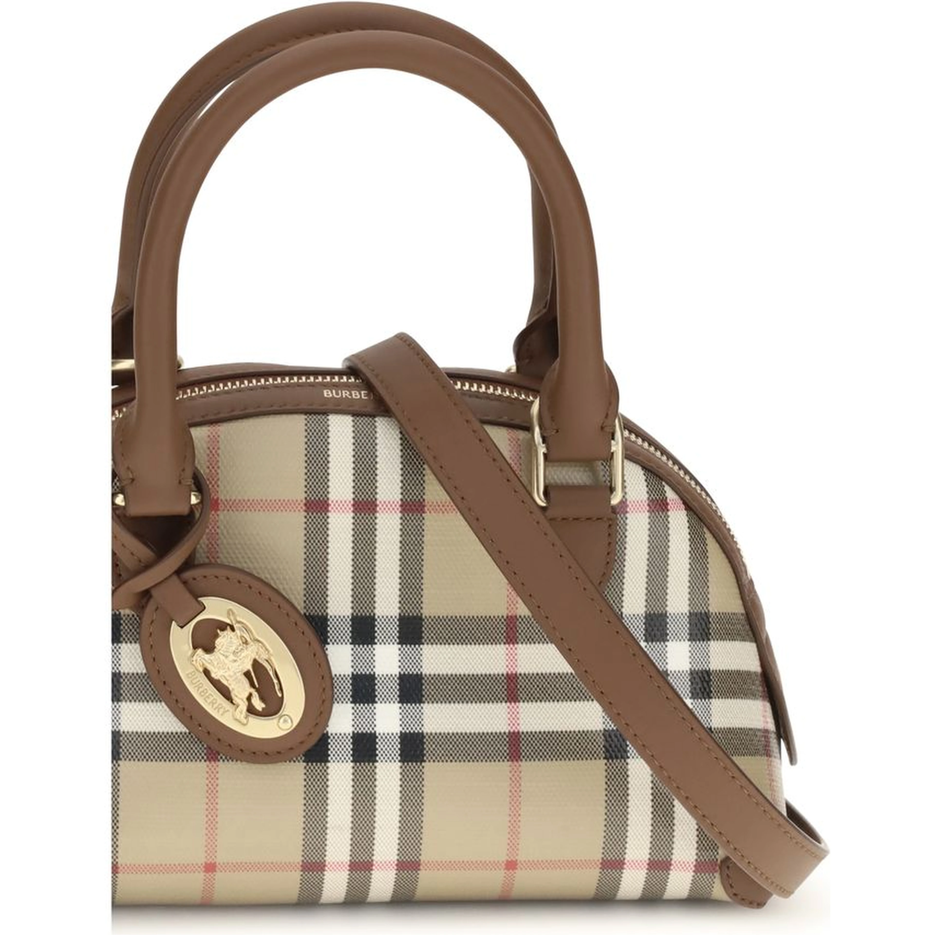 Beige Canvas Handbag