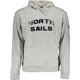 Grigio Cotton Men Sweatshirt