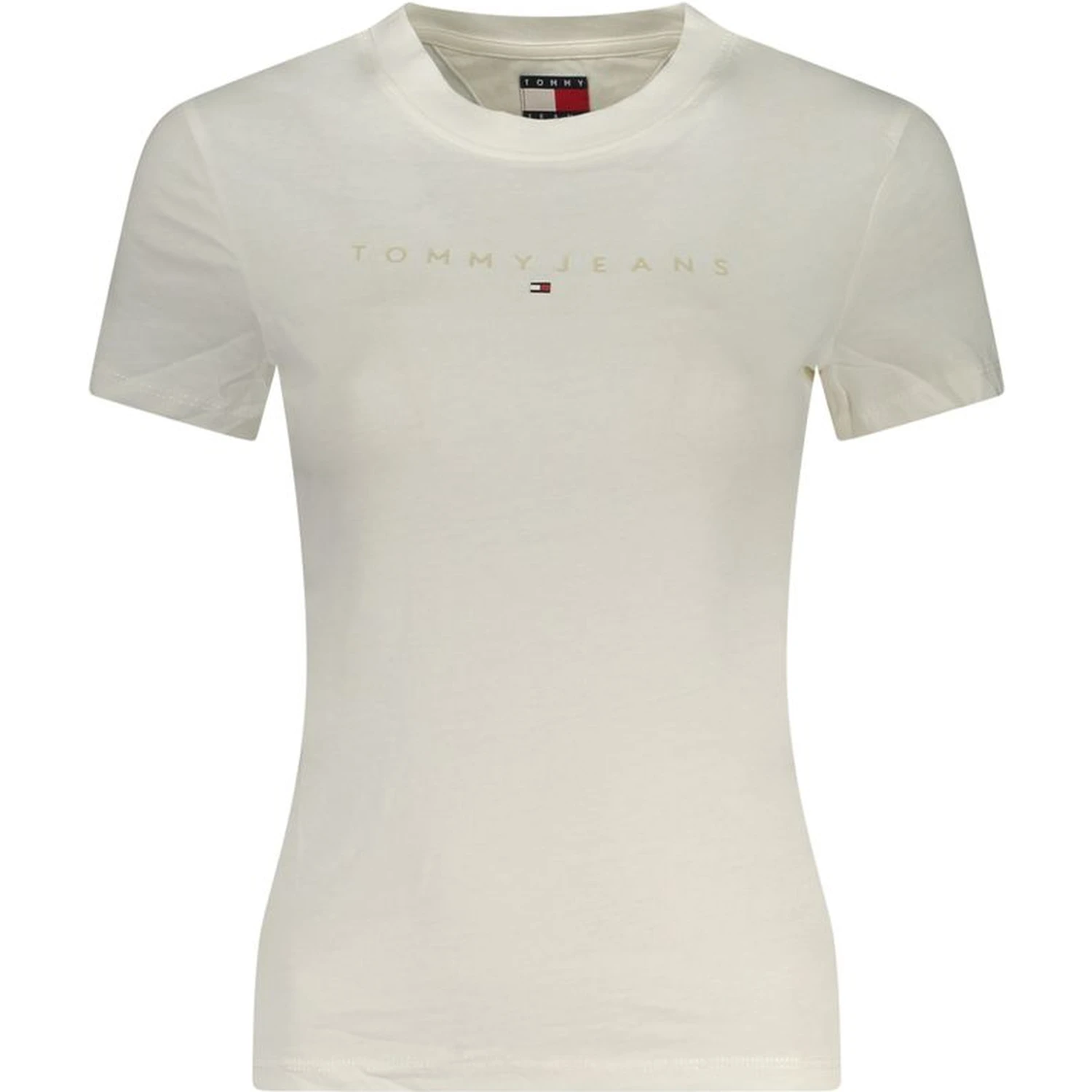White Cotton Women's T-Shirt