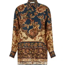Multicolor Silk Blouse
