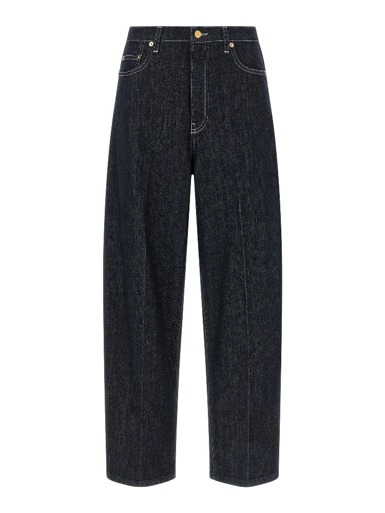 Blue Cotton Jeans Denim