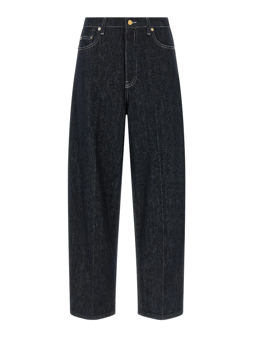 Blue Cotton Jeans Denim