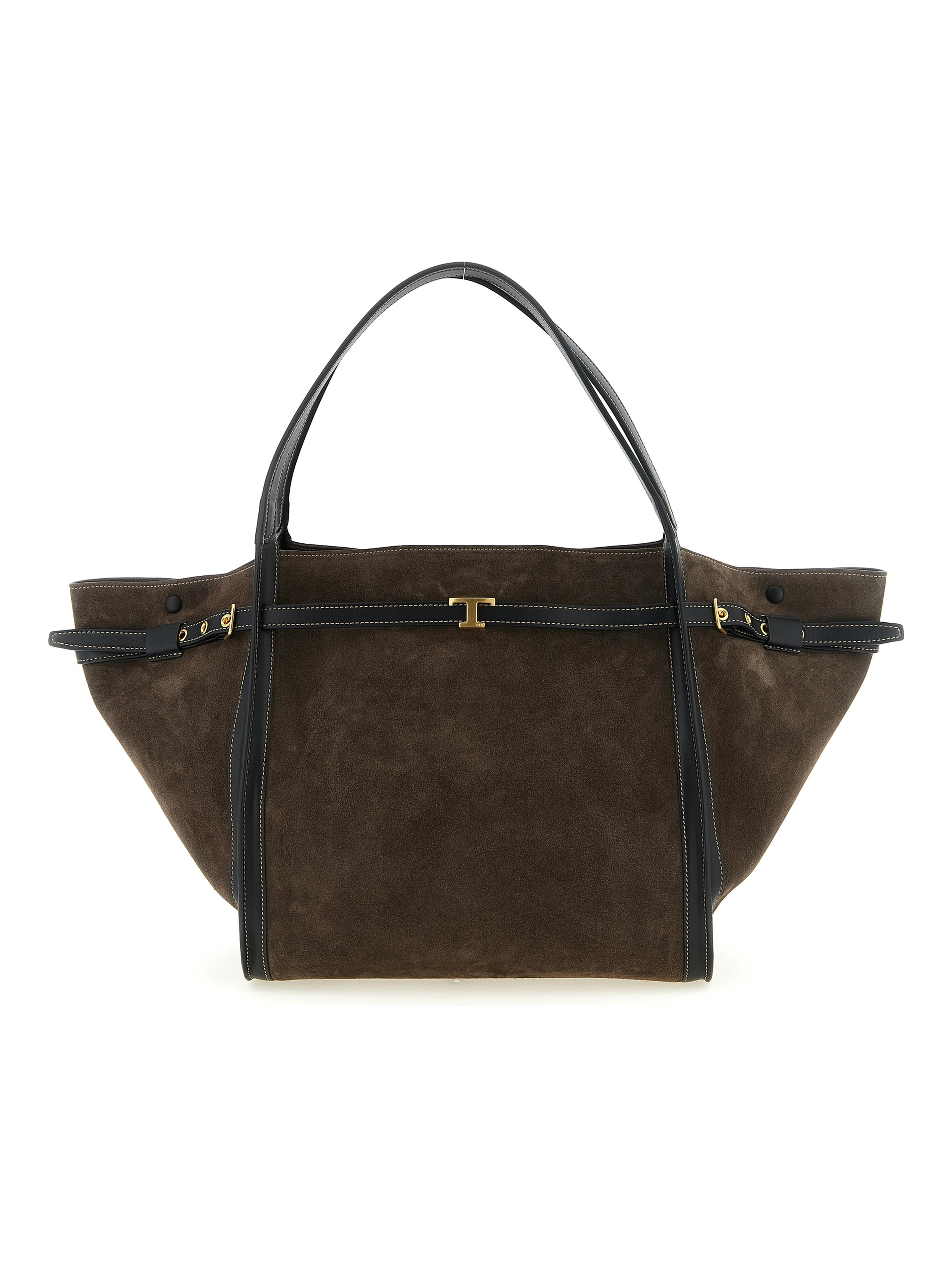 Brown Calfskin Tote Bag