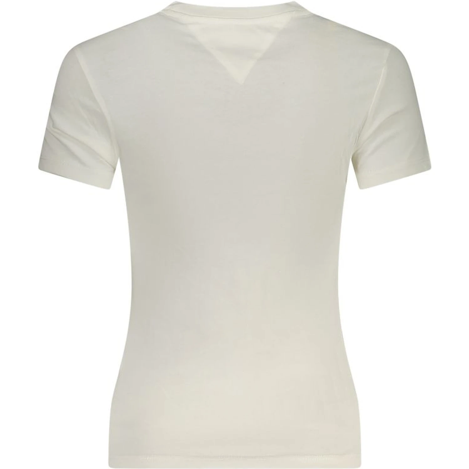 White Cotton Women's T-Shirt